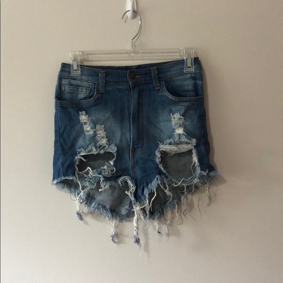 High- Waist Fashion Nova Shorts - Picture 1 of 3